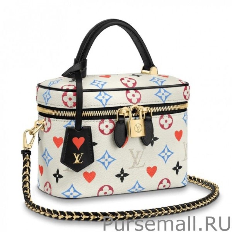Game On Vanity PM White Bag