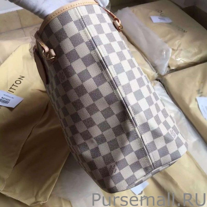Neverfull MM Damier Azur Canvas N41605