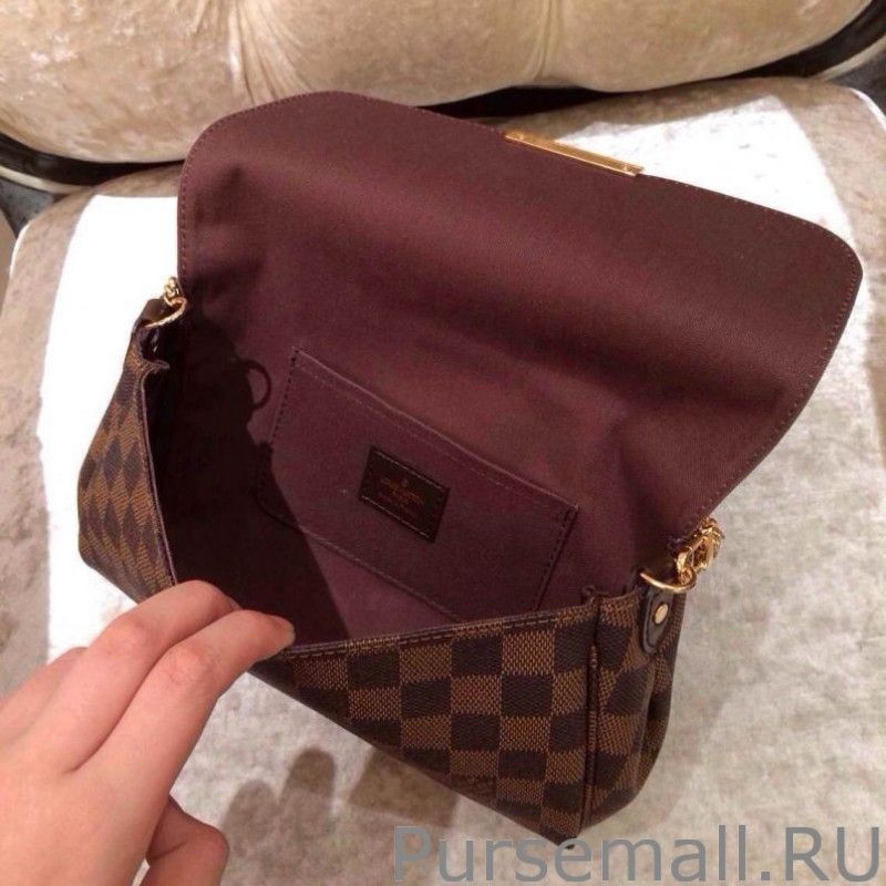 Favorite MM Damier Ebene Canvas N41129 of Siena PM Damier Ebene Canvas N41545