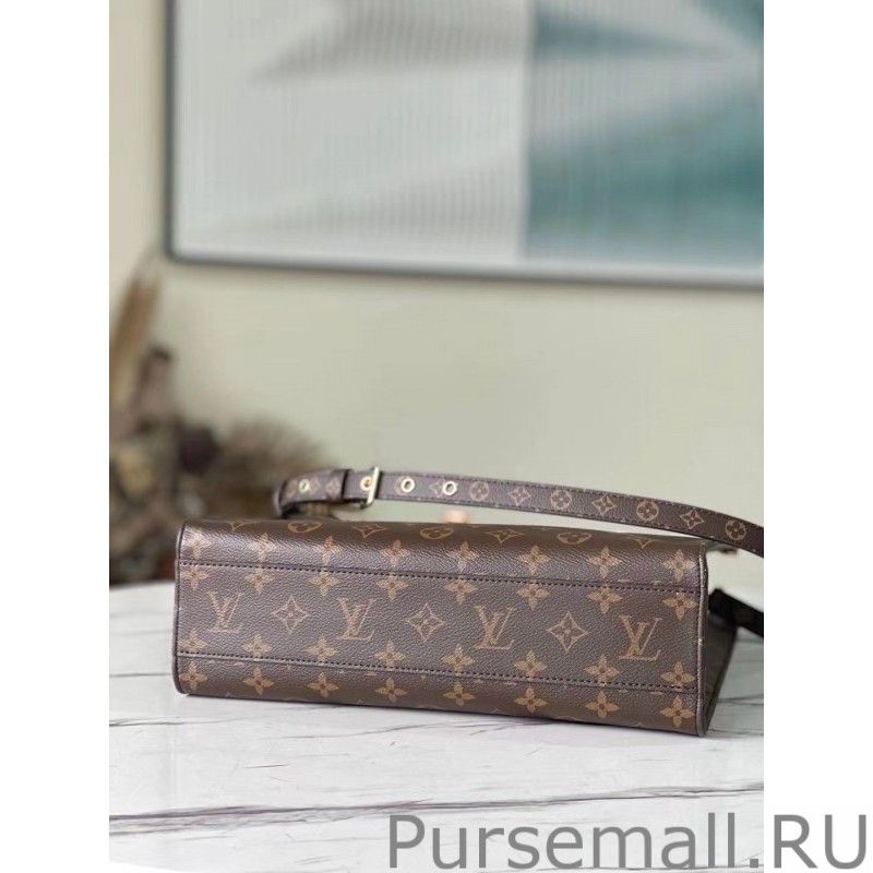 Sac Plat PM Bag Monogram Canvas M45848