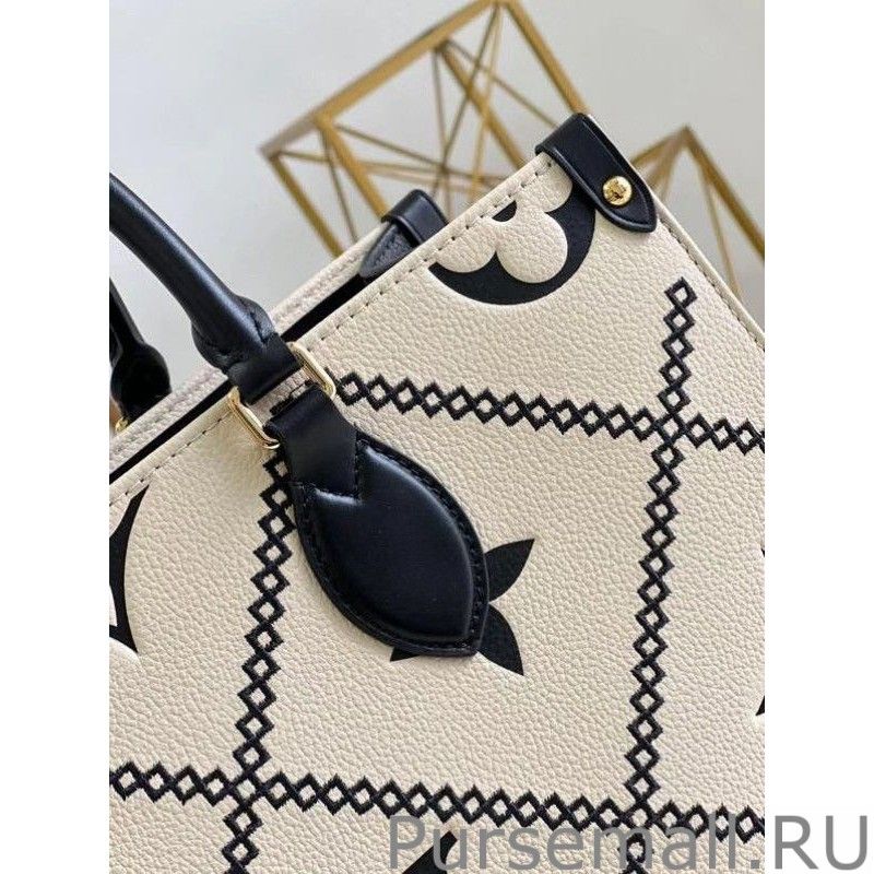 Onthego MM Bag Monogram Empreinte M46016