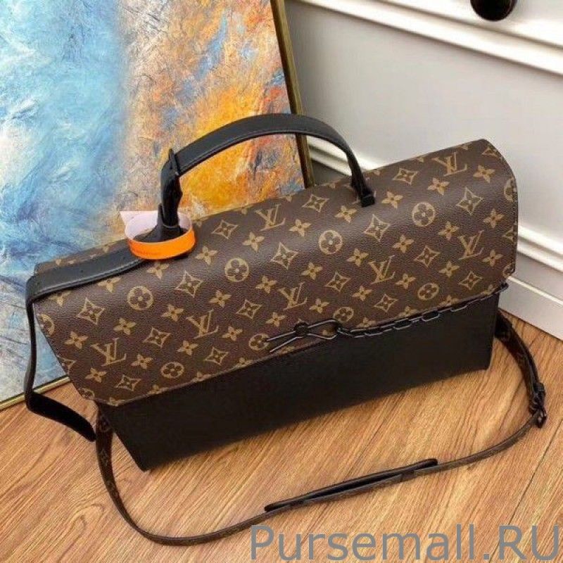 Robusto Briefcase Taiga Leather M30591
