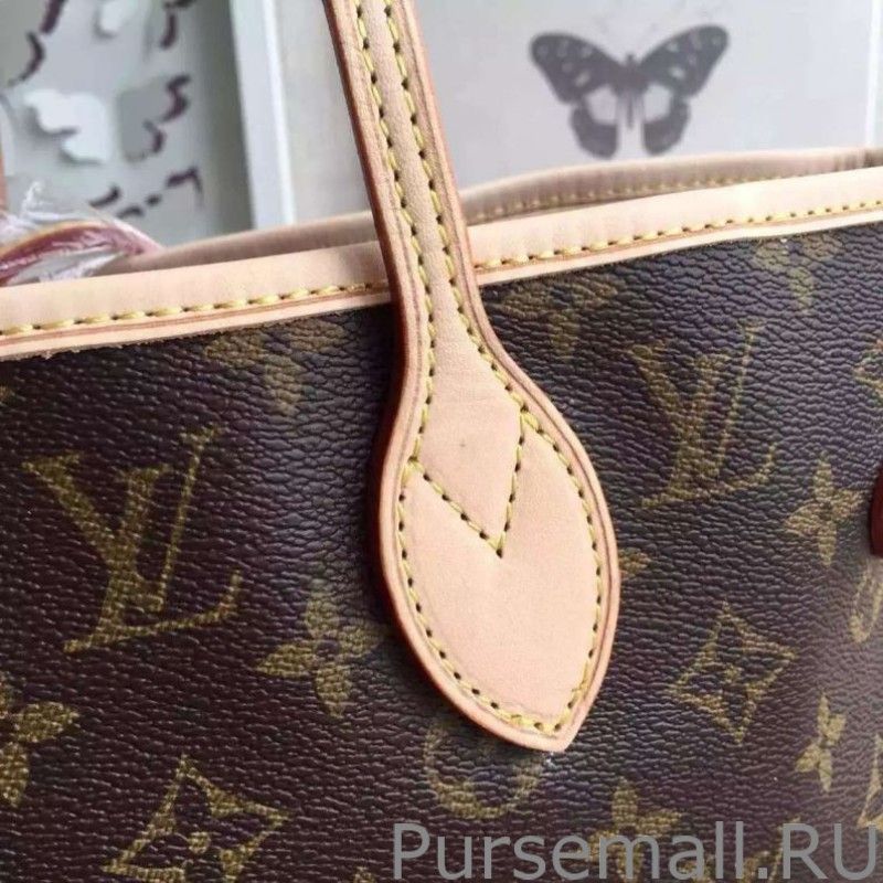 Neverfull MM Monogram Canvas M40996 Fuchsia