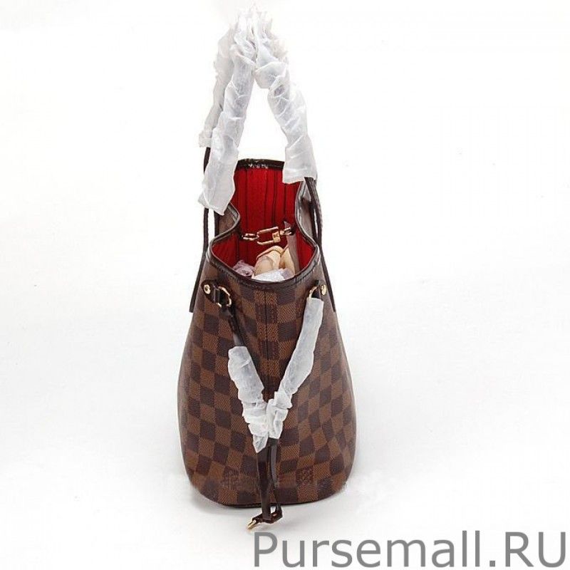 Neverfull PM Damier Ebene Canvas N51109