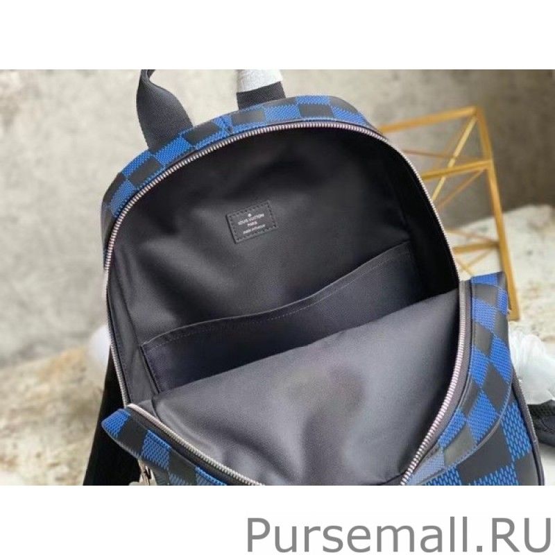 Campus Backpack Damier Infini 3D Leather N50021