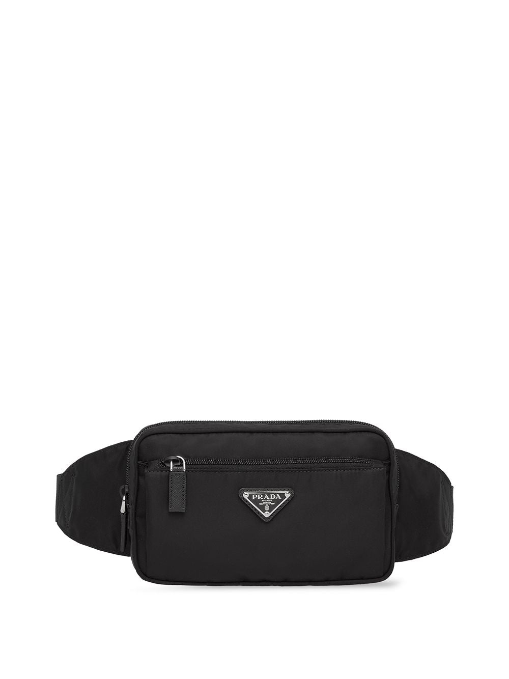 Pra*a logo-plaque belt bag