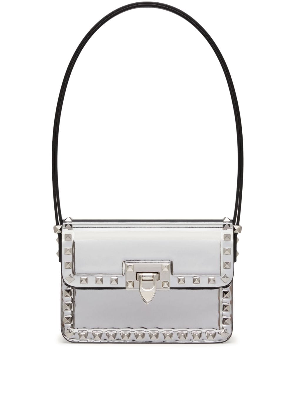 Valentino Garavani small Rockstud23 mirrored shoulder bag