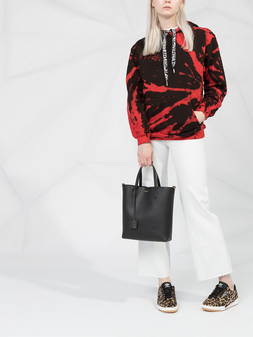Saint Laurent Shopping tag detail tote bag