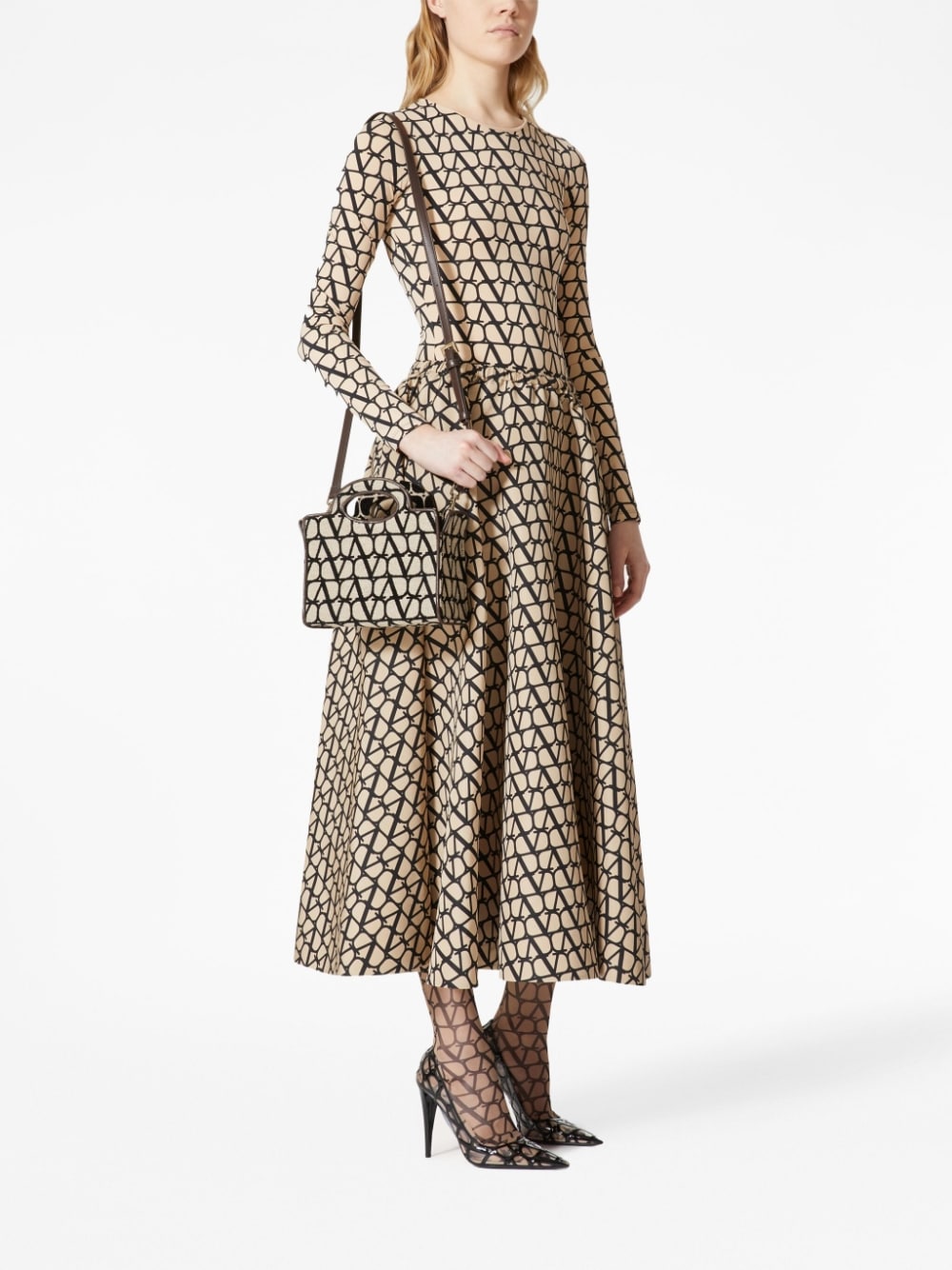 Valentino Garavani Le Troisième Toile Iconographe tote bag