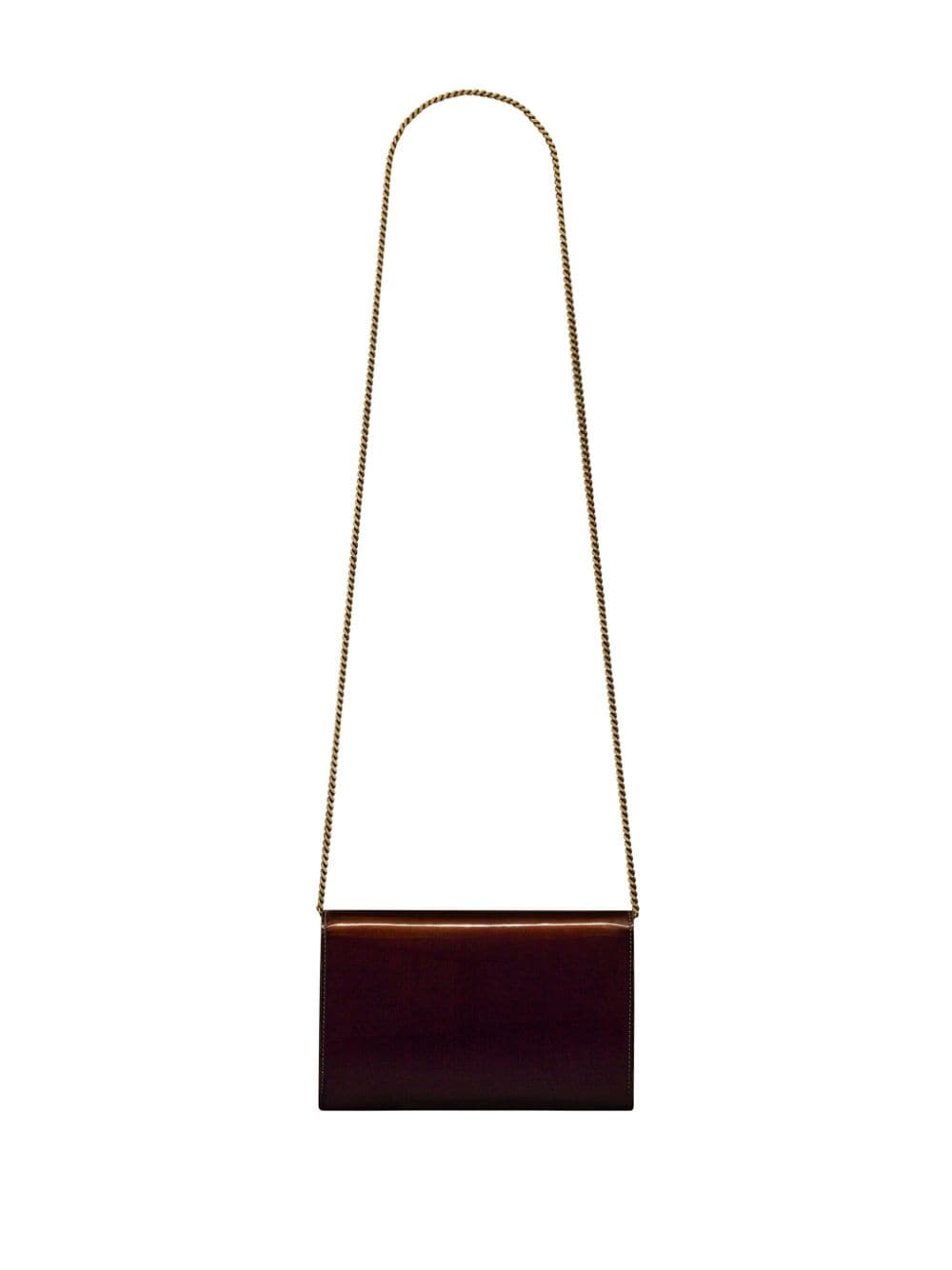 Saint Laurent Uptown envelope leather chain wallet