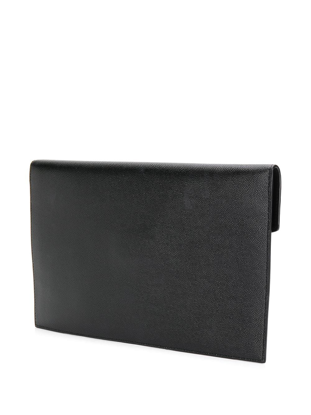 Saint Laurent medium monogram plaque pouch