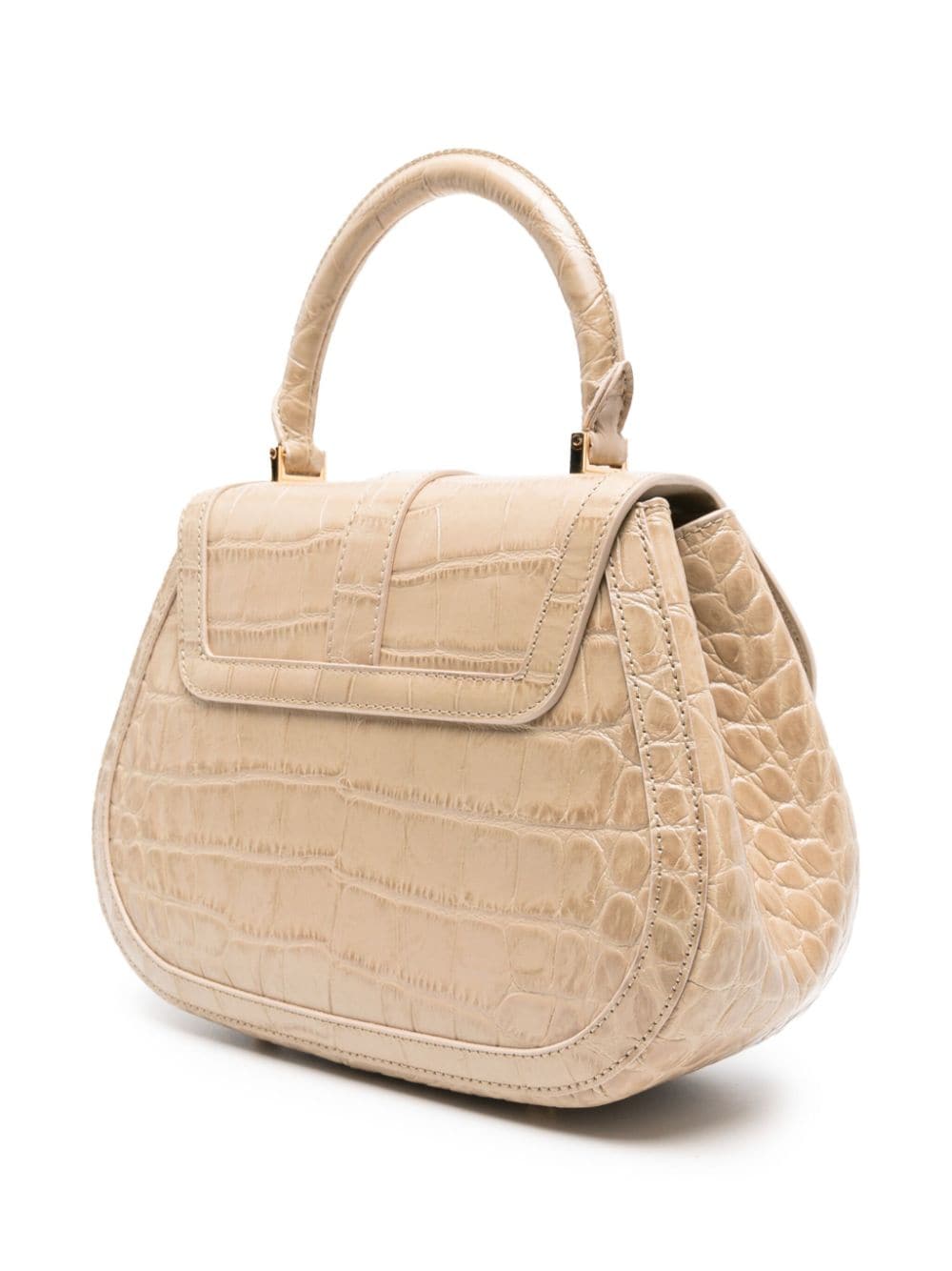 Versace Greca Goddess crocodile-effect tote bag