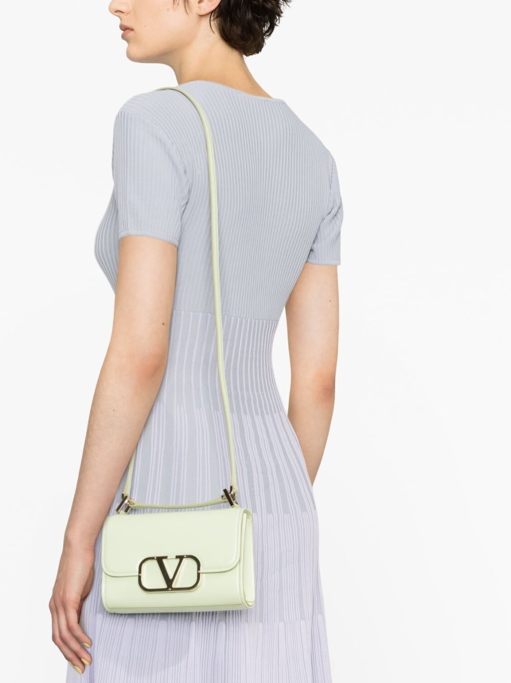 Valentino Garavani small VLogo Type shoulder bag