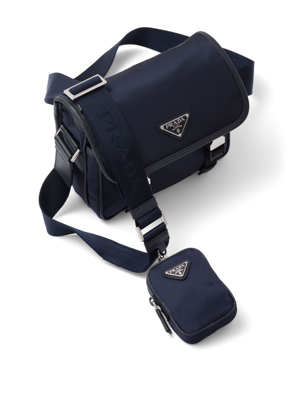 Pra*a re-nylon shoulder bag