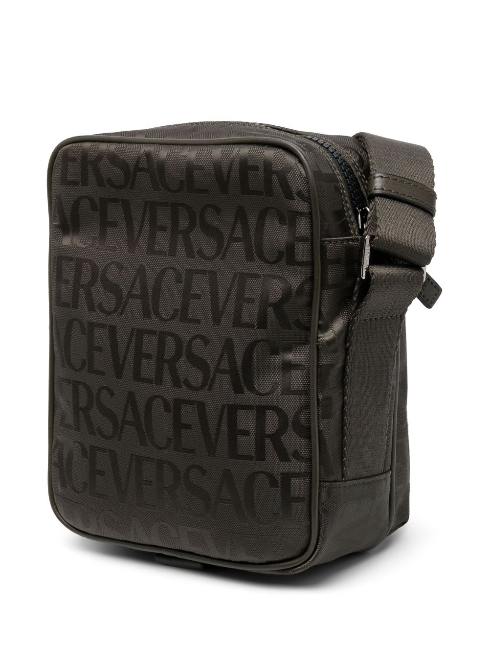 Versace Greca-plaque logo-print bag