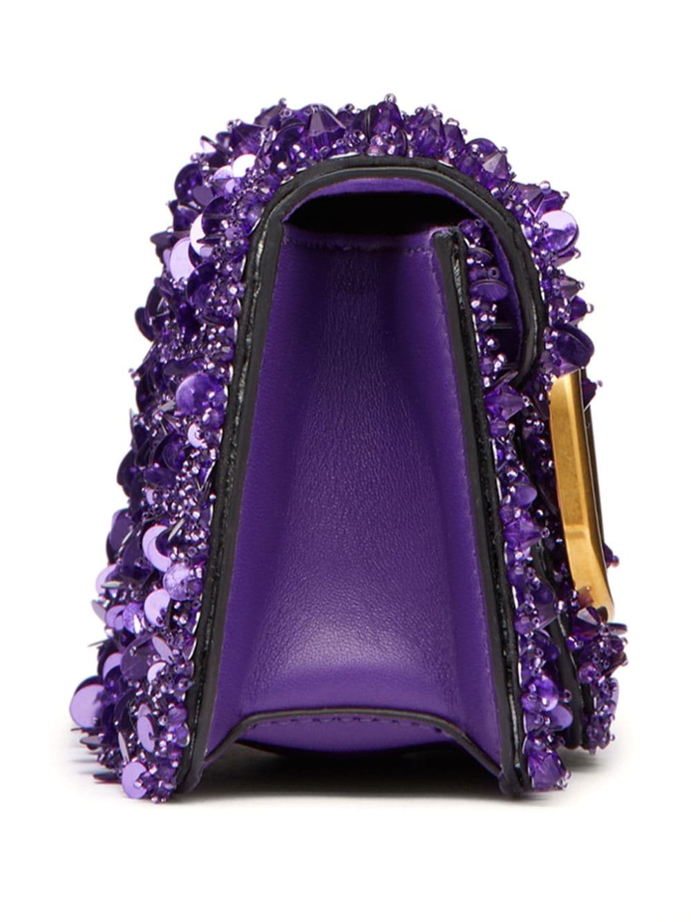 Valentino Garavani small Locò embellished shoulder bag