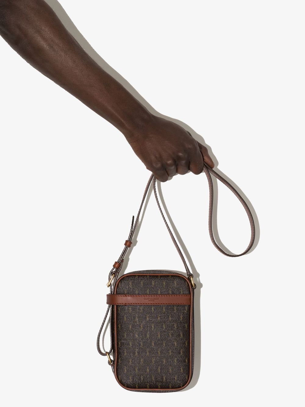 Saint Laurent monogram print crossbody bag
