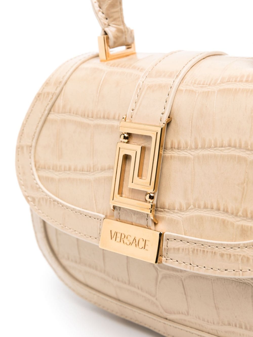 Versace Greca Goddess embossed mini bag