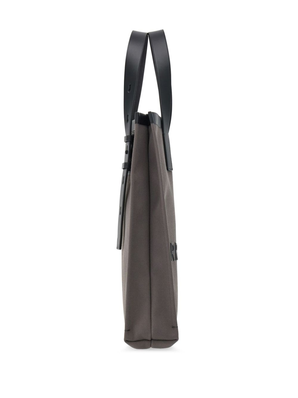 Ferragamo logo-plaque leather tote bag