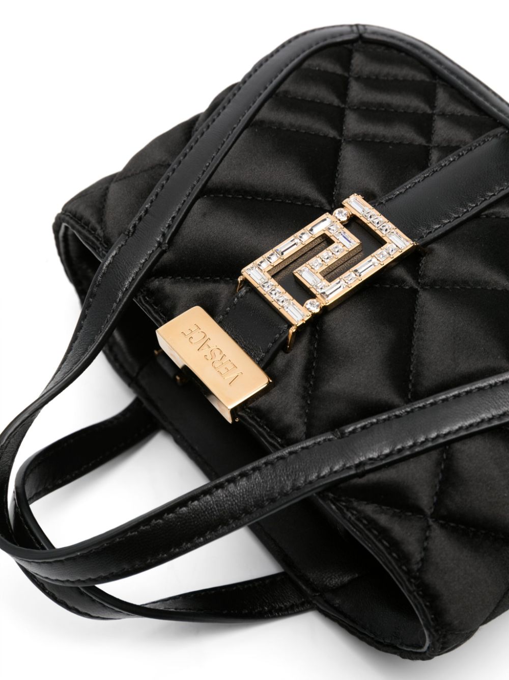 Versace Greca Goddess quilted tote bag
