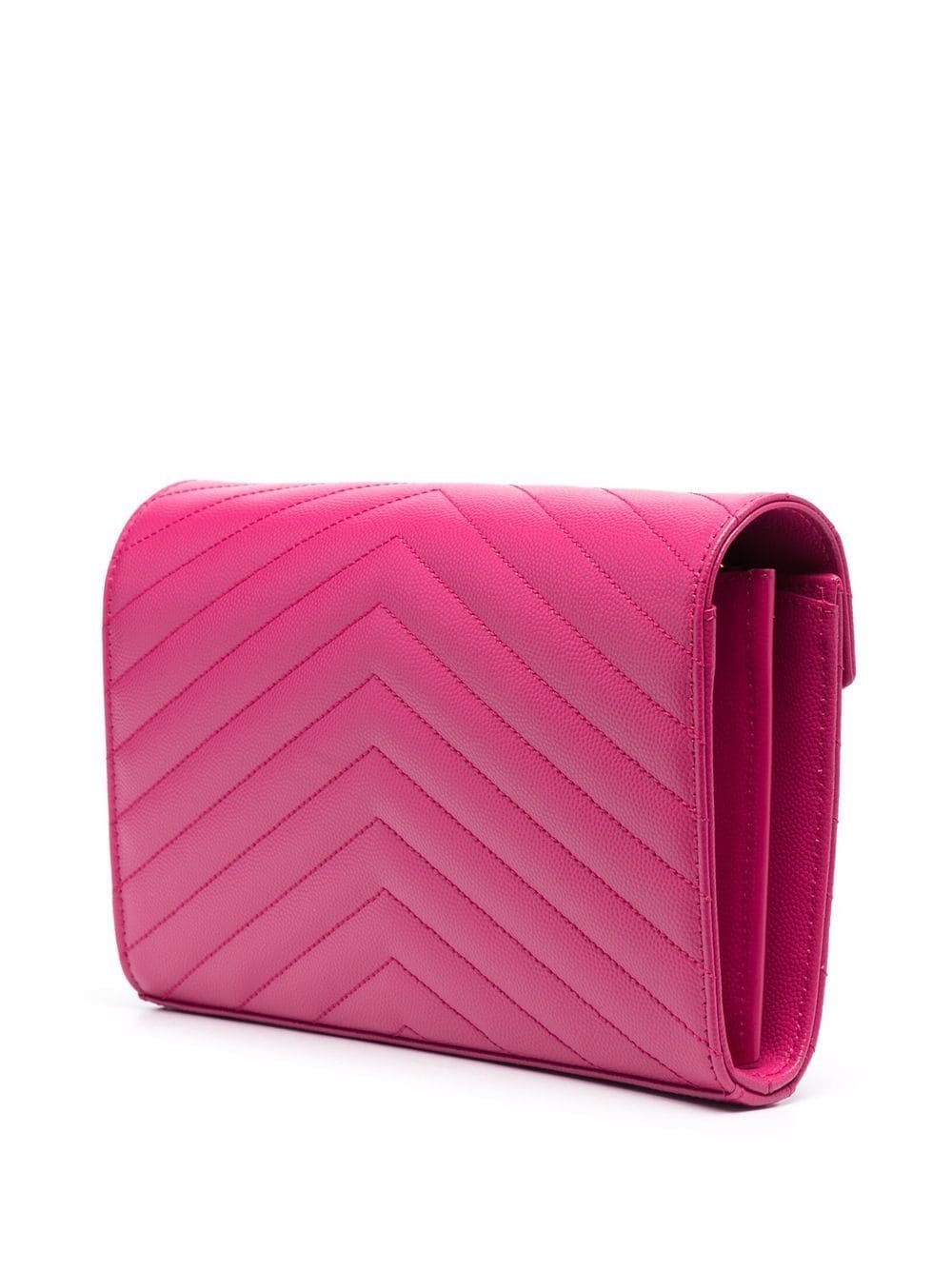 Saint Laurent monogram wallet-on-chain