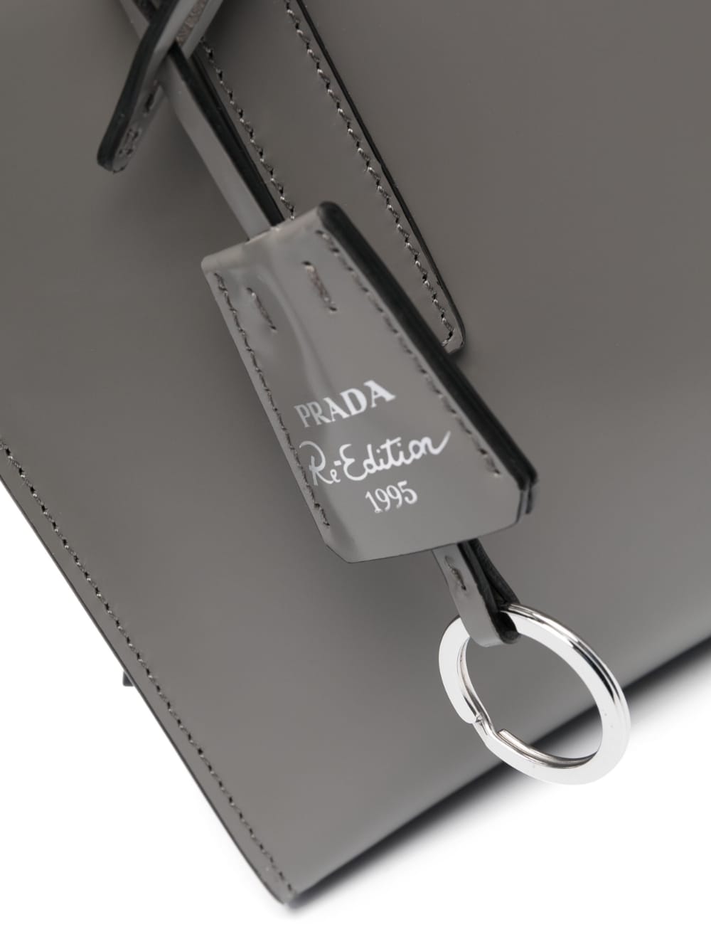 Pra*a re-edition 1995 leather tote bag