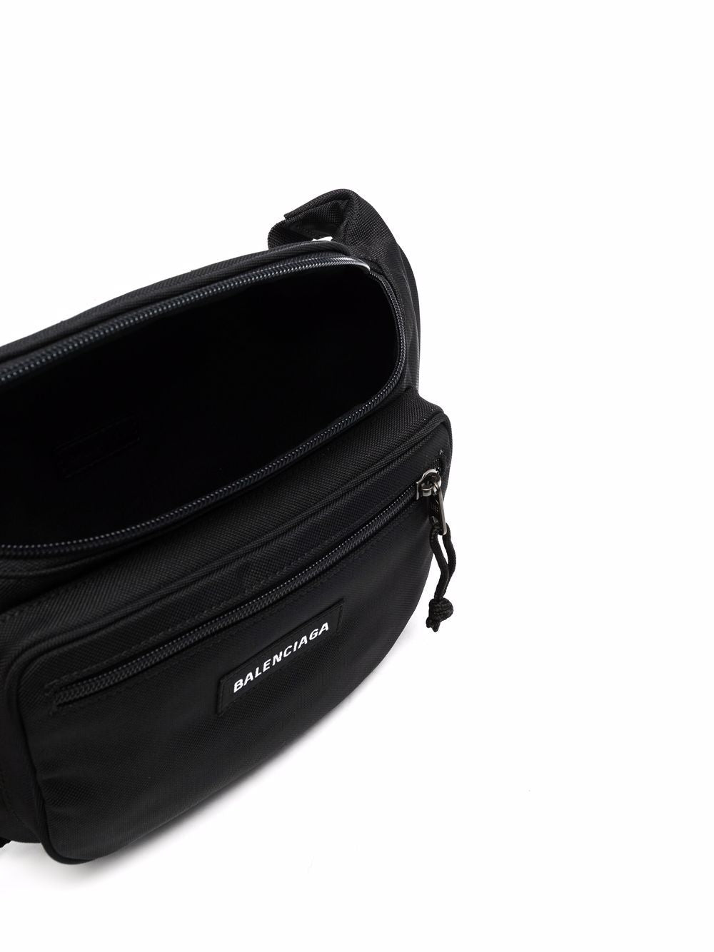 Ba*len*cia*ga logo-patch belt bag