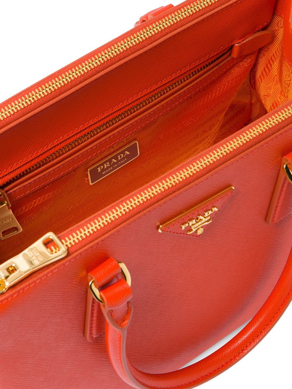 Pra*a medium galleria leather tote bag