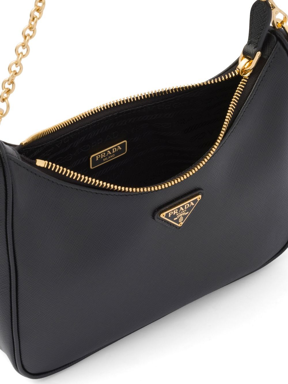 Pra*a re-edition 2005 leather shoulder bag