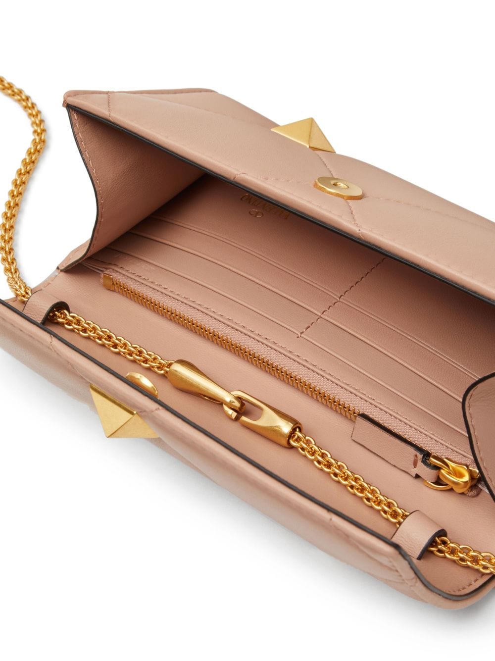 Valentino Garavani Roman Stud chain wallet