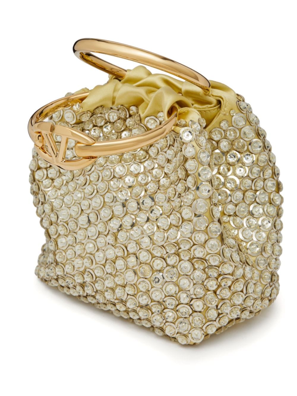 Valentino Garavani small Carry Secrets embroidered bucket bag