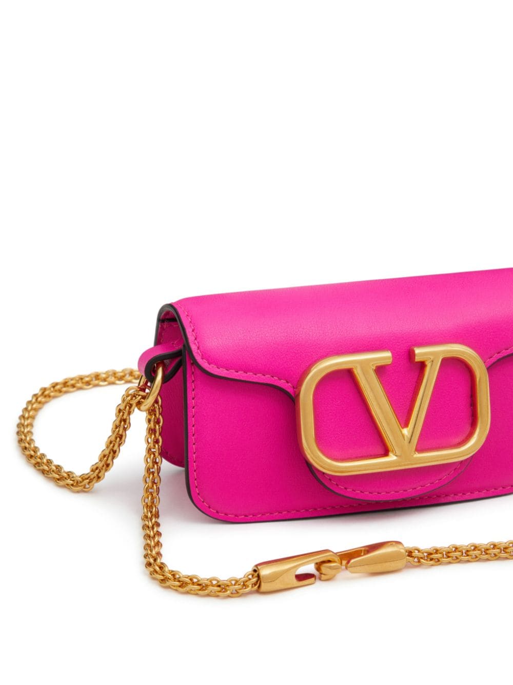 Valentino Garavani micro Locò leather shoulder bag