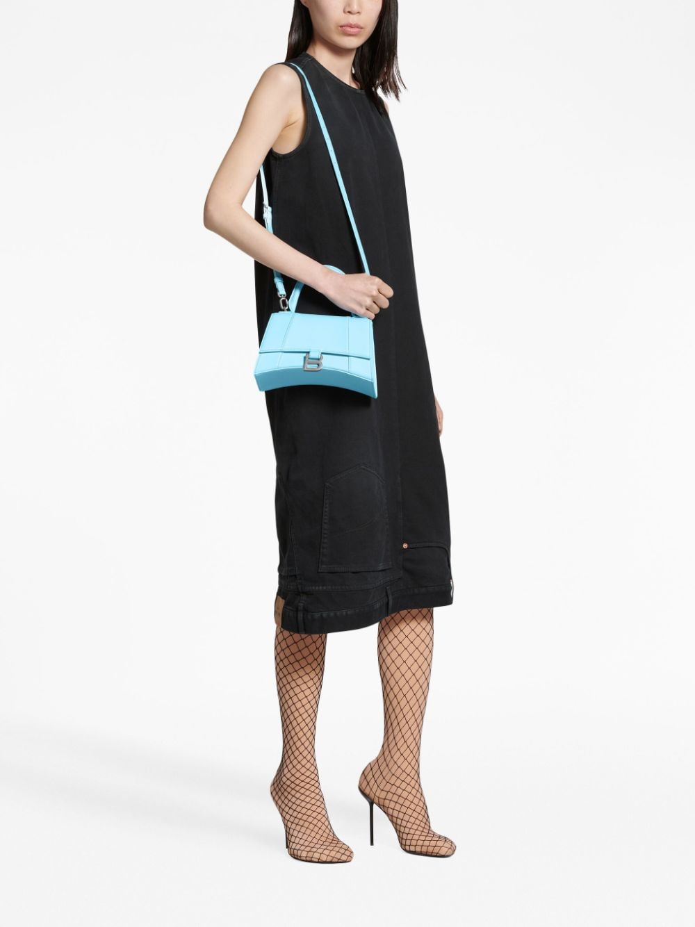 Ba*len*cia*ga small hourglass top-handle bag